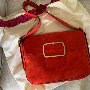 ~USED ONCE~ TORY BURCH SAWYER SUEDE SHOULDER BAG